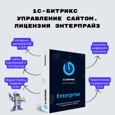 1С-Битрикс: Управление сайтом. Лицензия Энтерпрайз - купить в Таллах-Сызе